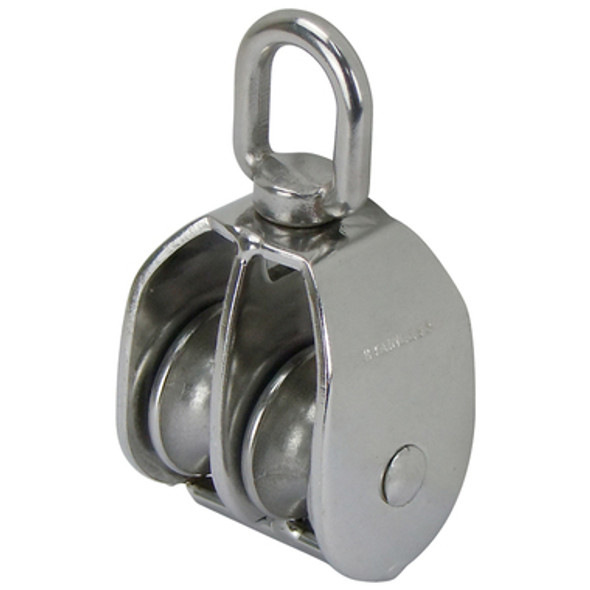 50mm 316G Stainless Steal Double Swivel Pulley