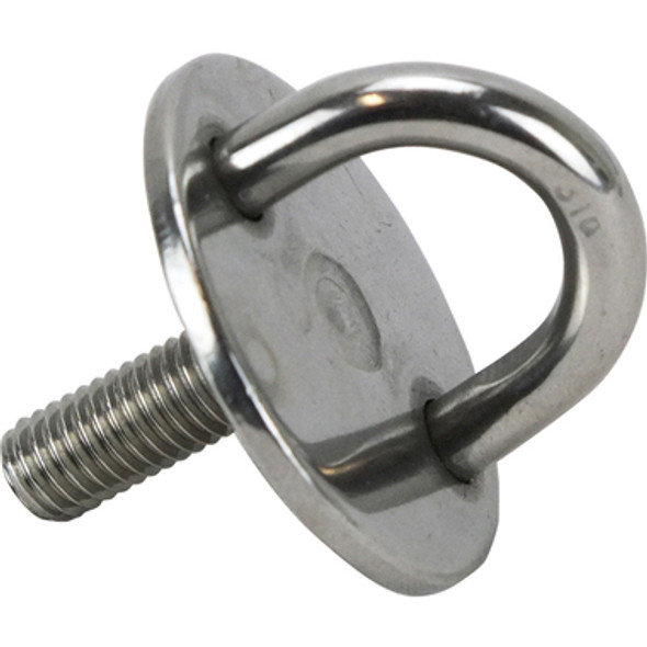 316G Stainless Steel Pad Eyes - Round Stud