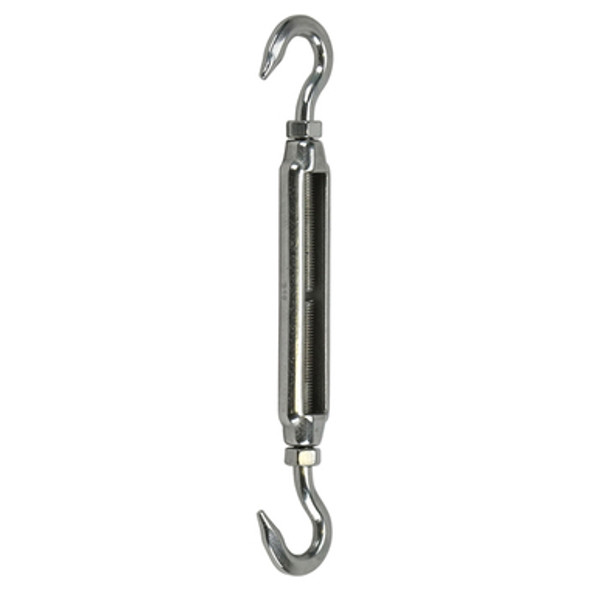 12mm 316G Stainless Steel Turnbuckles - Hook & Hook