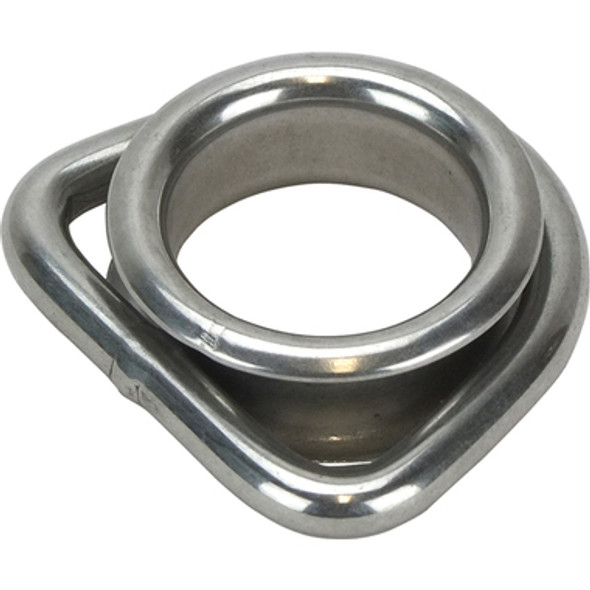 8mm Stainless Steel 316G 'D' Ring - Thimble