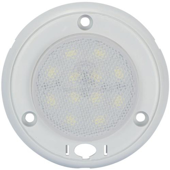 Slim Down Light Silver 12 LED'S 24V Unswitched 2 Wires
