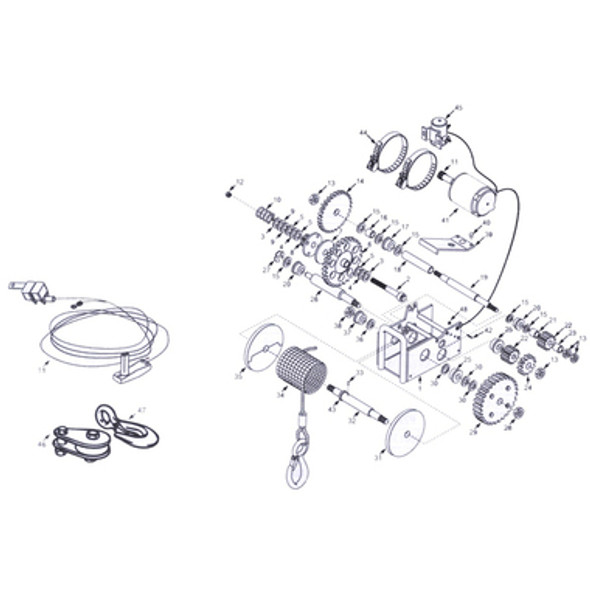 Thrust Bearing T/S Pw712 & 912