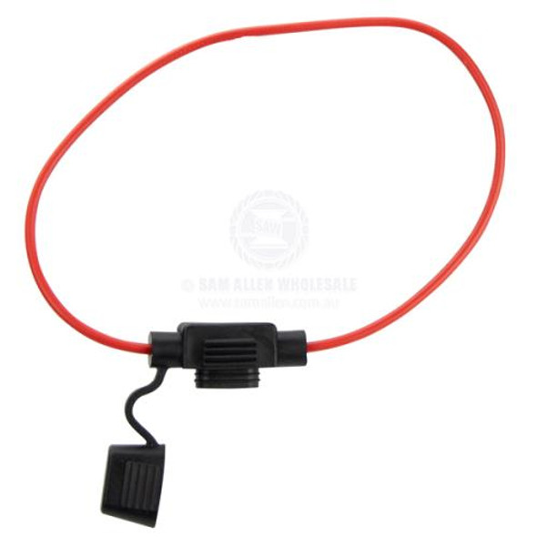 Relaxn Blade Fuse Holder In-Line - Water Resistant Suits Up To 20A Mini Blade
