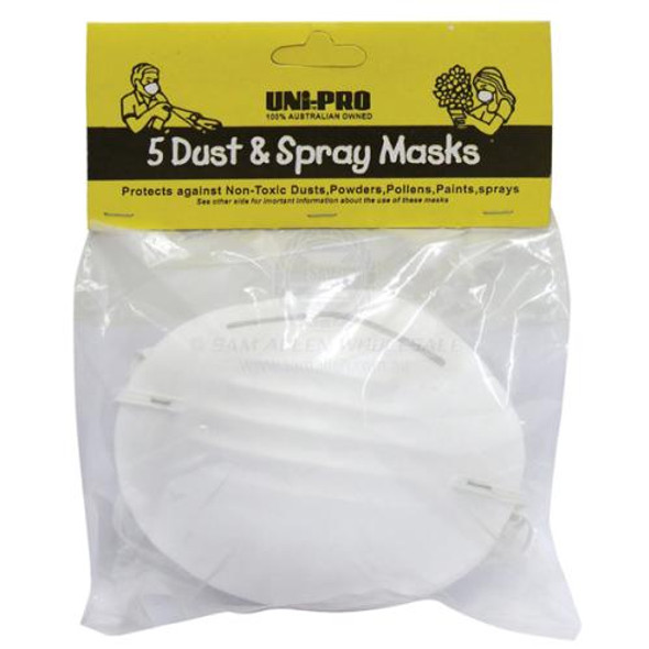 Dust Masks Disposable Paper Packet Of 5