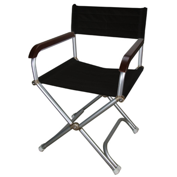 Folding Deck Chair Alloy Black (Discontinued)