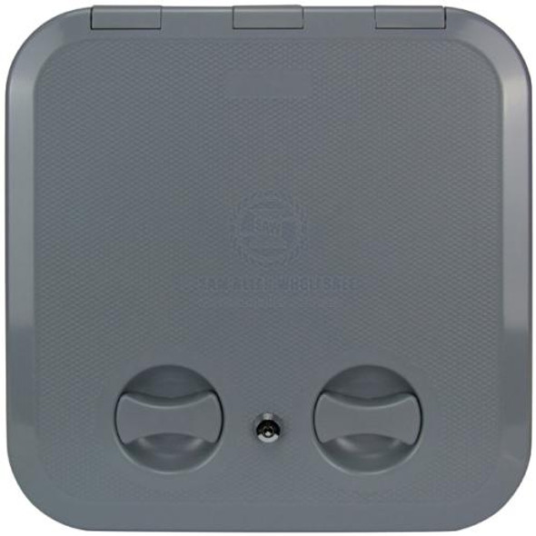 Hatch Access Europa with Lock Grey ASA Plastic Hatch Access Europa with Lock Grey ASA Plastic