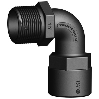 TruDesign Coupling 90 Degree 1-1/4" BSPF - BSPM
