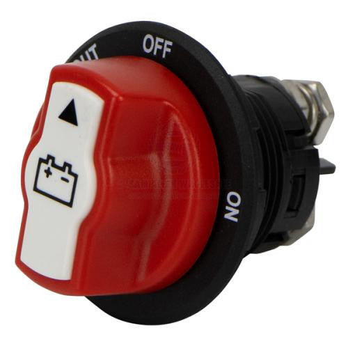 Battery Switch Mini On/Off Removable Knob M6 Studs