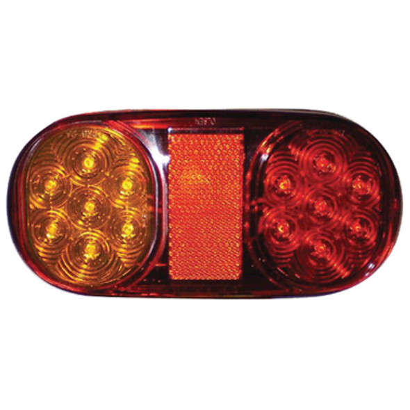 LED Trailer Light Marine 162mm 10-30V Lh 8.3M Cable + Marker Lamp