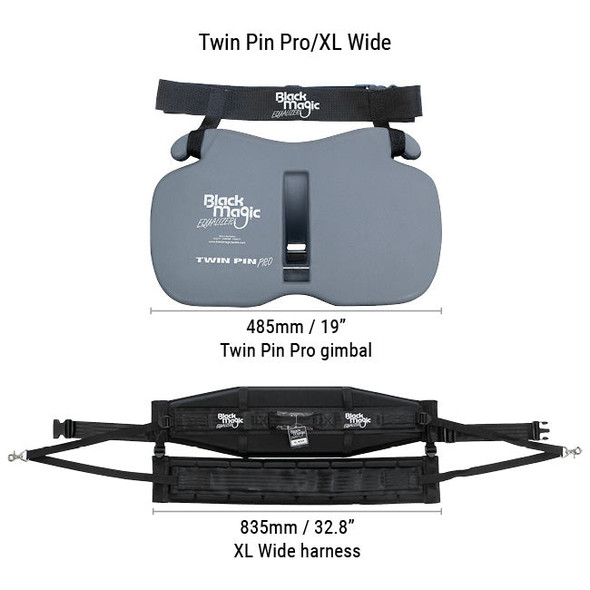 Black Magic Equalizer Twin Pin Pro Set - XL Harness