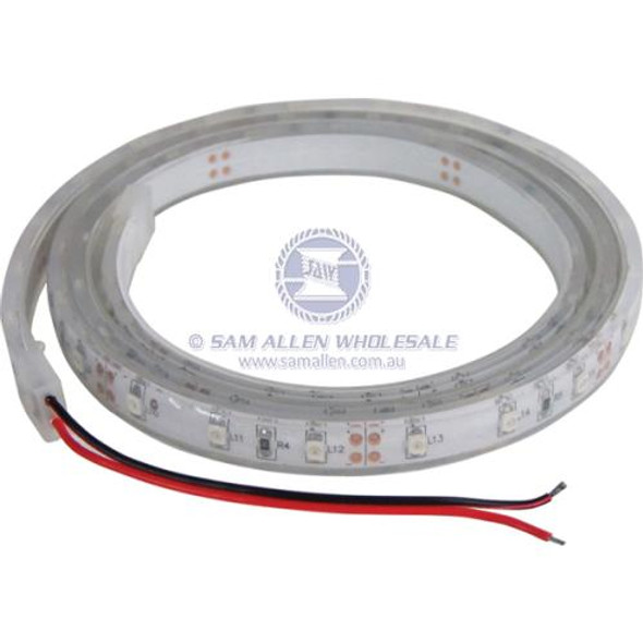 Flexi 3528 LED Strip Light 1M Blue 12VDC IP68 12mm Width