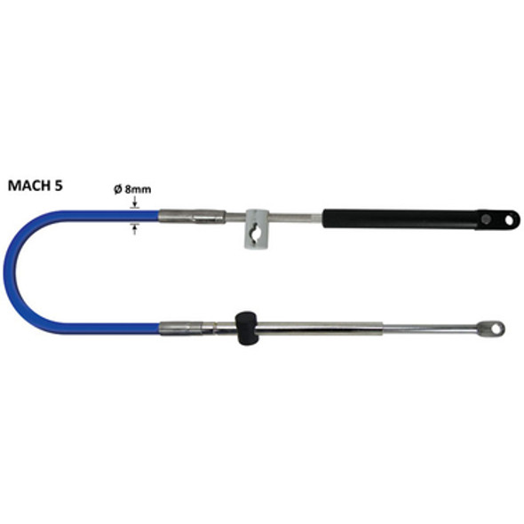 Ultraflex MACH 5 Engine Control Cables 12Ft