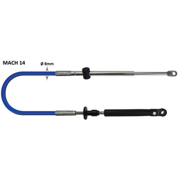 Ultraflex MACH 14 Engine Control Cables 10Ft