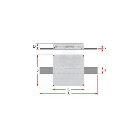 Anodes - Alloy Block Square with Strap