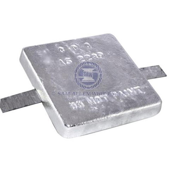 Anodes - Alloy Block Square with Strap