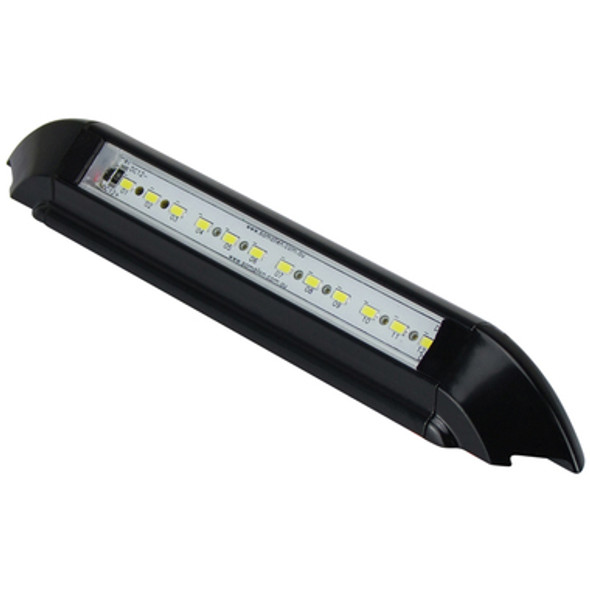 45 LED Alloy Awning Black 12V 12x5630 SMD 243mm