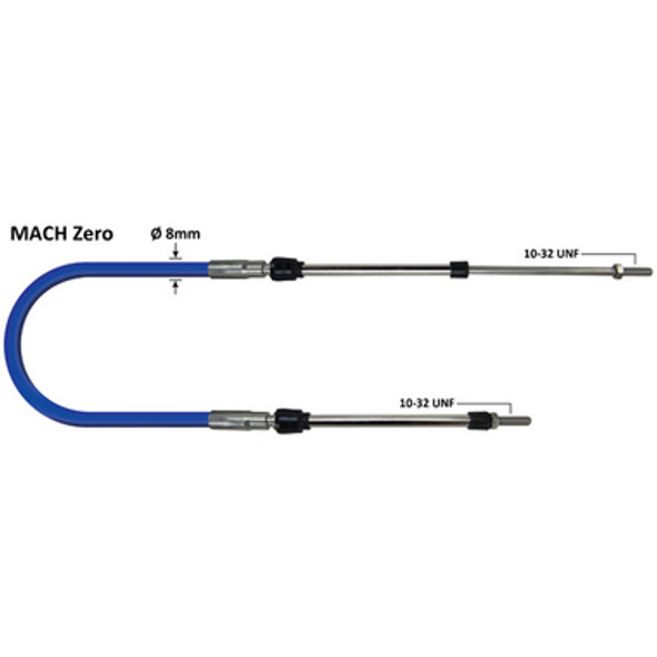 Ultraflex MACH Zero Engine Control Cables 7Ft