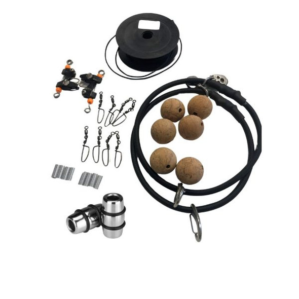 Reelax Supa Rigging Kit Stainless Steel and Tag Line - 7.4