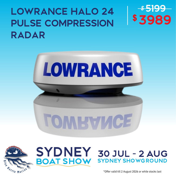 Lowrance HALO 24 Pulse Compression Radar