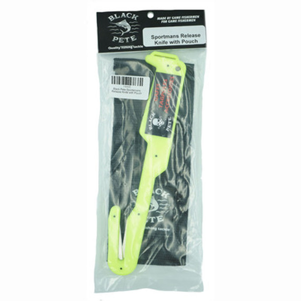 Black Pete Sportsman Release Knife and Pouch