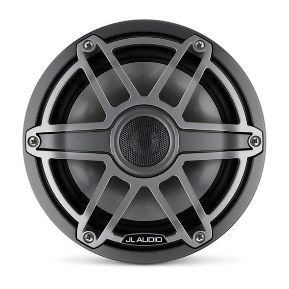 JL Audio M6-770X 7.7" Gunmetal Trim Ring, Titanium Sport Grille