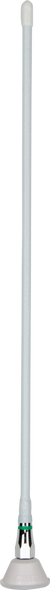 GME AE312V 450mm VHF Ground Dependent Antenna, Base, Cable & Plug - White