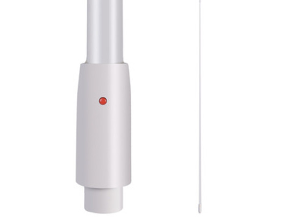 GME AW366H 1800mm 27MHz Detachable Antenna Whip - White