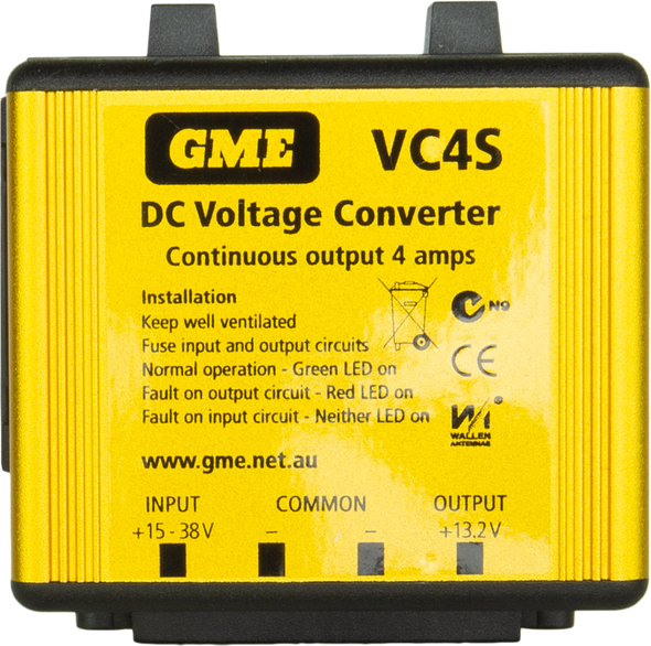 GME VC4S 4 AMP Switch Mode DC Voltage Converter GME VC4S 4 AMP Switch Mode DC Voltage Converter