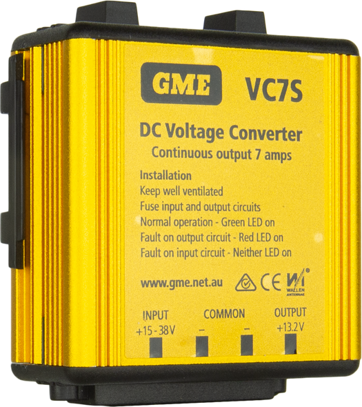 GME VC7S 7 AMP Switch Mode DC Voltage Converter GME VC7S 7 AMP Switch Mode DC Voltage Converter