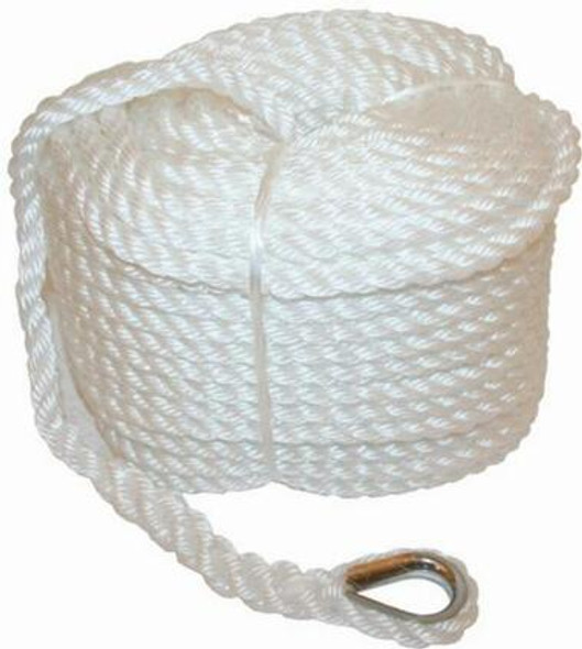 Spliced Silver Anchor Ropes