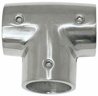 Stainless Hand Rail Fittings - 90 Degree Tee