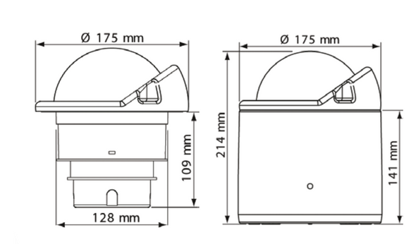 Plastimo Olympic 135 Power & Sailboat Compasses