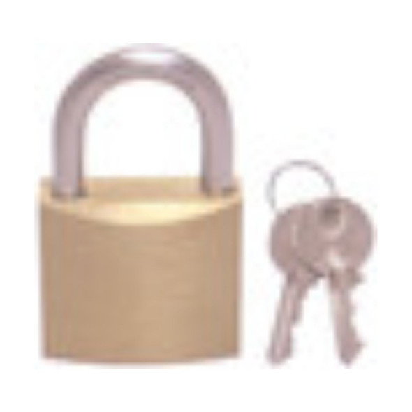 Brass Body With Stainless Shackle