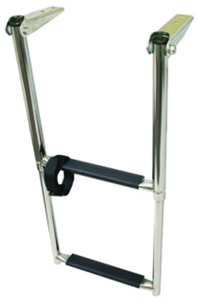 Telescopic Stainless Steel Ladders - Horizontal Mount