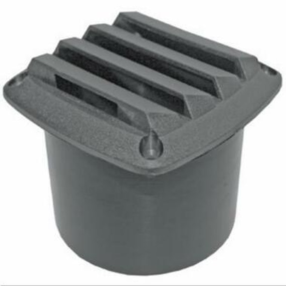 Louvre/Blower Vent Nylon 75mm - Black