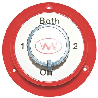 Battery Selector Switch - Medium Duty Red