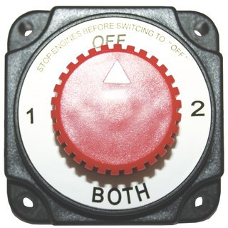 Battery Selector Switch - Heavy Duty - Compact