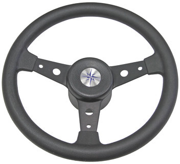 Aluminium 3 Spoke DELFINO 340mm Diameter