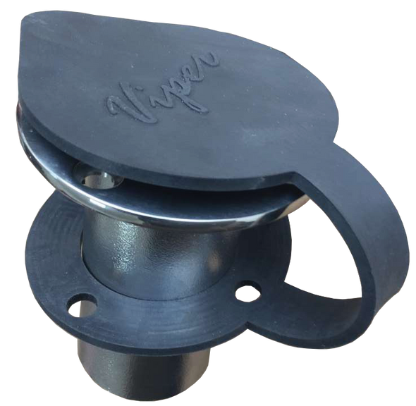 Viper Pro Series II Deck Fitting For Outrigger Bases With Weather Proof Caps