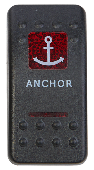 Viper Pro Series Optional Illuminated Switch Cover - Anchor Up/Down Indicator