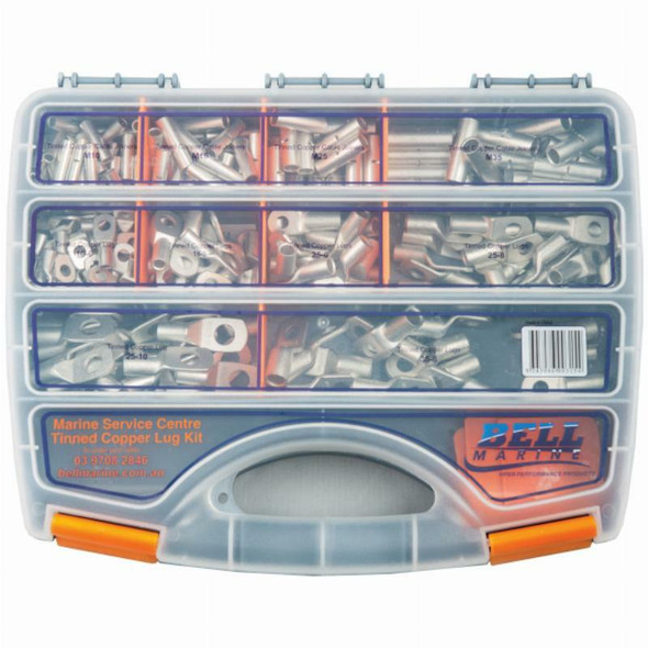 Viper Pro Series Deluxe Tinned Copper Lug Workshop Service Kit - 225 Pieces