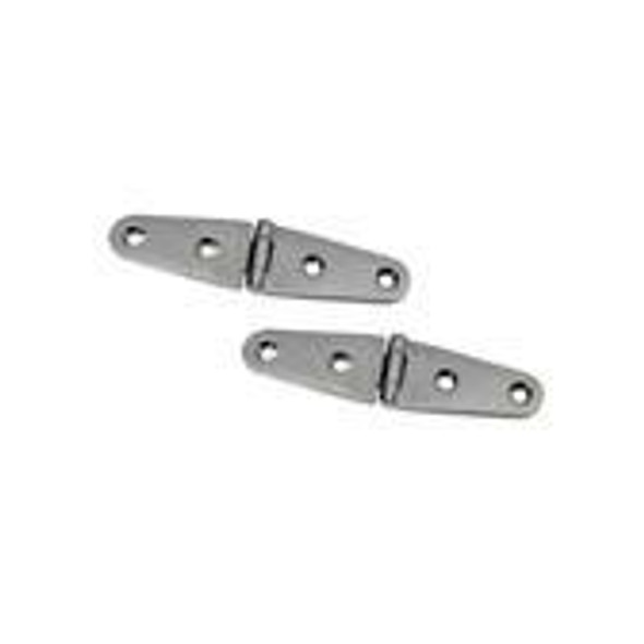 Marine Town Hinges Strap - 316 Stainless Steel - 104mm (Pair)