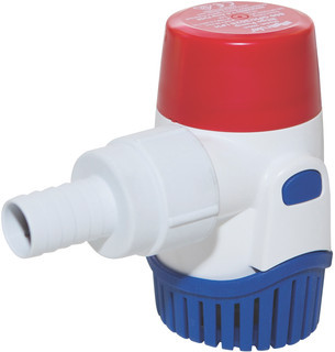 RULE Bilge Pump, Submersible, 800GPH, Non-Automatic