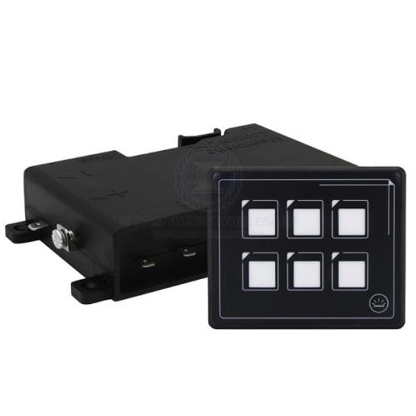 RELAXN Digital Membrane Touch Control Panel - 6 Switch