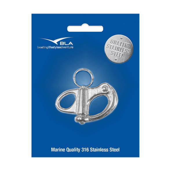 BLA Fixed Snap Shackles - Stainless Steel