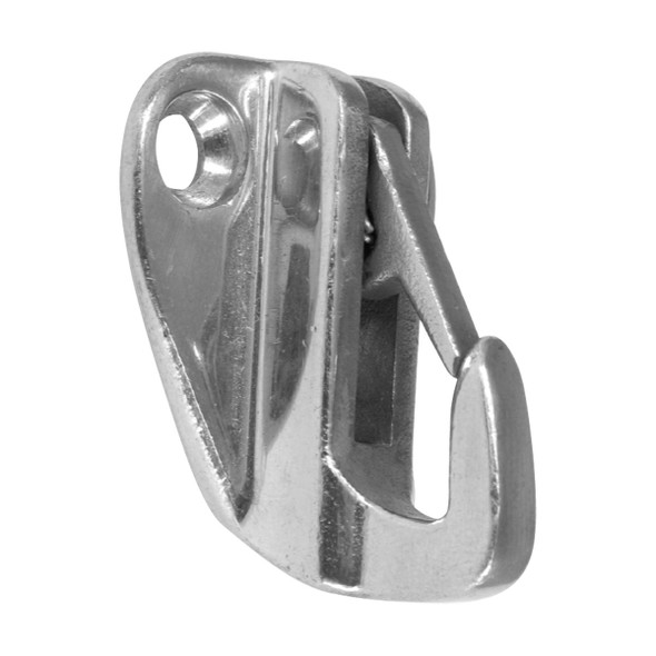 Marine Town Bulkhead Mount Snap Hook - Stainless Steel