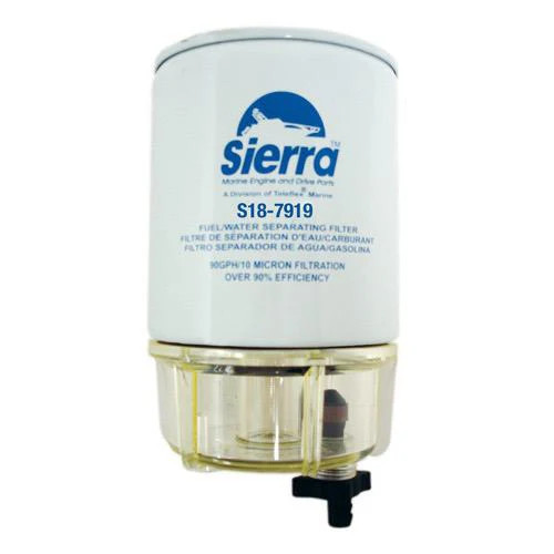 Sierra Replacement Filter & Metal Collection Bowl Mercury/Yamaha Style