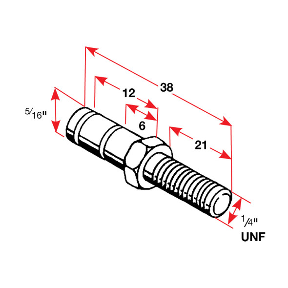 Seastar 33L Series Pivot Pin Kit