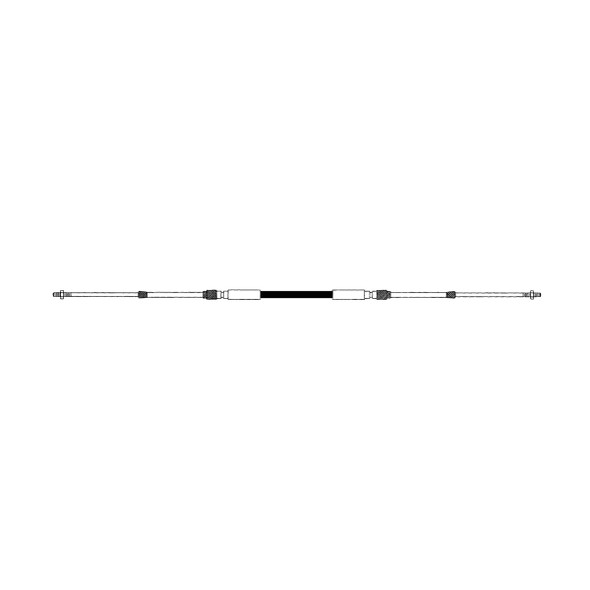 Dometic CC330 Mid Range Control Cables - Black
