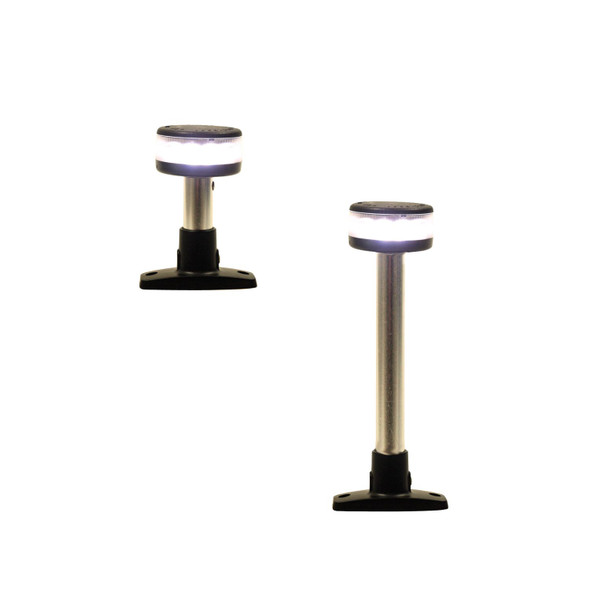 Navigation Light Pole 360 Degree Fixed High Black LED